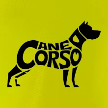 Cane corso nápis v těle