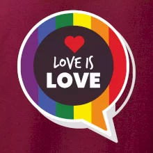 Love is love bublina