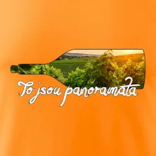 To jsou panoramata vinice