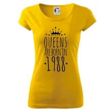 Queens are born in 1988