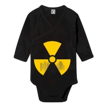 Radioaktivita - silueta města