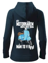 Být motorkářem nebyla moje volba skútr