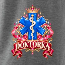 Doktorka - stuhy a kříž