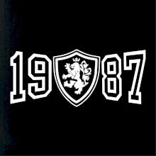 Narozeninový motiv - znak - 1987