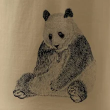 Smutná panda Smutná panda