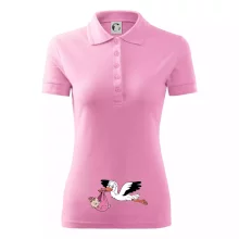 Čáp a miminko - holka (Hana-creative)