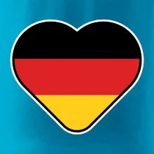 Germany love velké - Německá vlajka