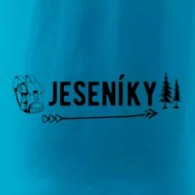 Jeseníky nápis