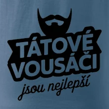 Tátové vousáči jsou nejlepší