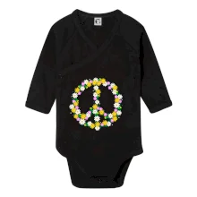 Peace symbol kopretiny