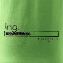 In progress  titul Ing. inženýr / inženýrka
