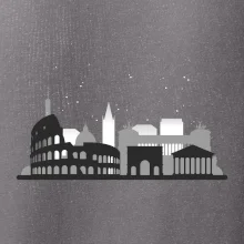 Řím silueta památky