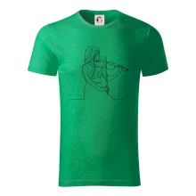 Houslistka jedním tahem