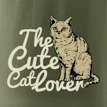 The cute cat lover