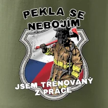 Hasič jsem trénovaný z práce
