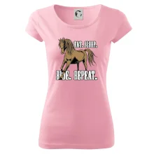 Eat Sleep Ride Repeat Western