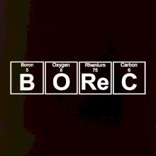 Borec - Periodická tabulka