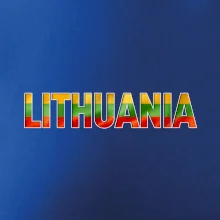 Lithuania - nápis vlajka