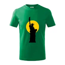 Socha svobody slunce