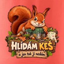 Hlídám keš veverka s pokladem