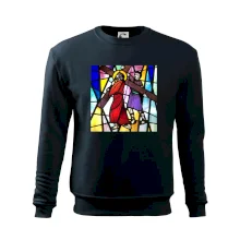 Vitráž - Ježíš a kříž