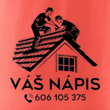 Tričko pro pokrývače - Dva dělníci