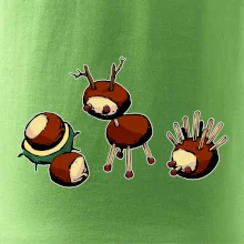 Kaštanová zvířátka - v řadě