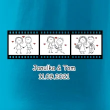 Svatební den - váš nápis (Hana-creative)