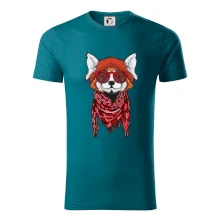 Červená panda hipster