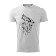 Geometrie - vlk - vyjící