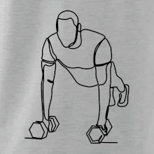 Trenér fitness jedním tahem