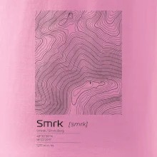 Smrk - vrstevnice v obdélníku