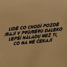 Lidé co chodí pozdě