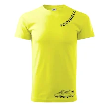 FOOTBALL nápis šikmo