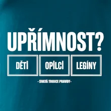 Upřímnost dětí opilci a legíny