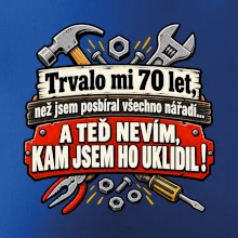 Trvalo mi  70 let, než jsem posbíral všechno nářadí
