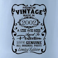 Vintage Etiketa - 2002