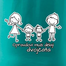 Opravdoví muži dělají dvojčata - kluk kluk