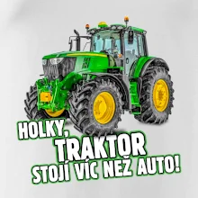 Holky, traktor stojí víc než auto