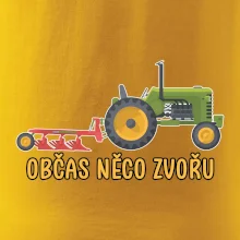 Traktor občas něco zvoře