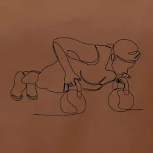 Kitebell posilování jedním tahem