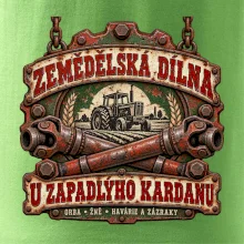 Zemědělská dílna u zapadlého kardanu