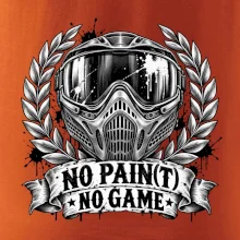 Motiv no paint no game s maskou