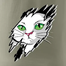 Kočka v roztrženém triku