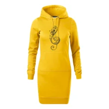 Houslový klíč kytky