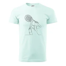 Tenistka  jednim tahem