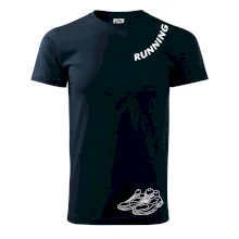 Running nápis šikmo