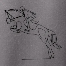 Jízda na koni jedním tahem