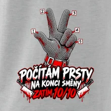 Řezník počítám prsty na konci směny