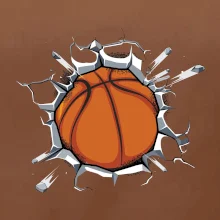 Basketbal míč v triku